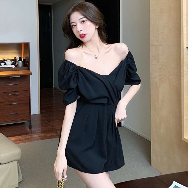 Promo LK002 Korean Jumpsuit Sabrina Jumpsuit Korean Style Sexy WANITA
