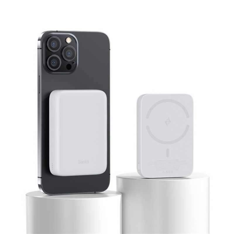 Promo Benks MP03 10000mAh Magsafe Wireless Powerbank White