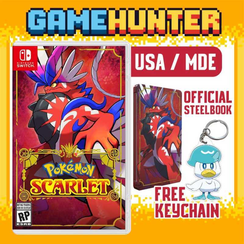 Jual Nintendo Switch Pokemon Scarlet + Steelcase di Seller GameHunter