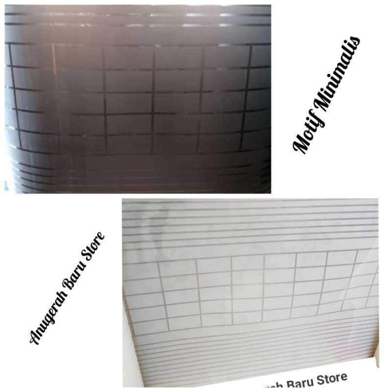 Jual FIBER PAGAR PLASTIK PENUTUP PAGAR MOTIF MINIMALIS di Seller