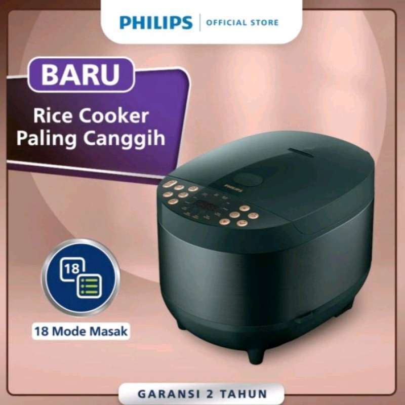 Jual Philips Hd4515/91 18 Menu Digital Rice Cooker 1.8 L Di Seller Cv