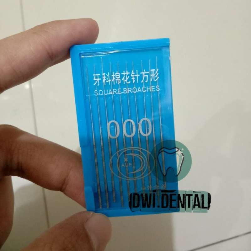 Promo Dental Square Broaches Jarum Miller Smooth Diskon 17 Di Seller 
