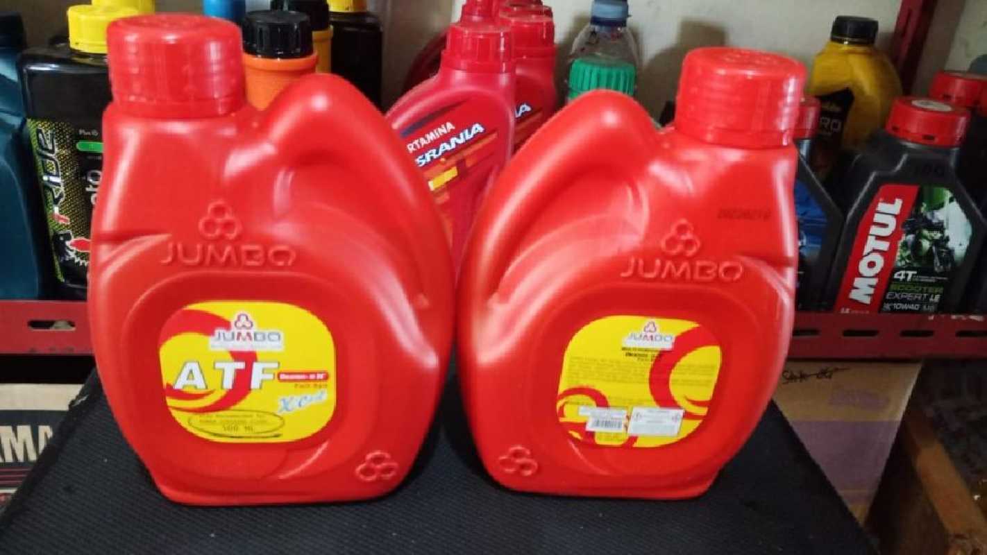 Jual Oli Automatic Transmission Fluid Jumbo ATF H Power Steering 500ml