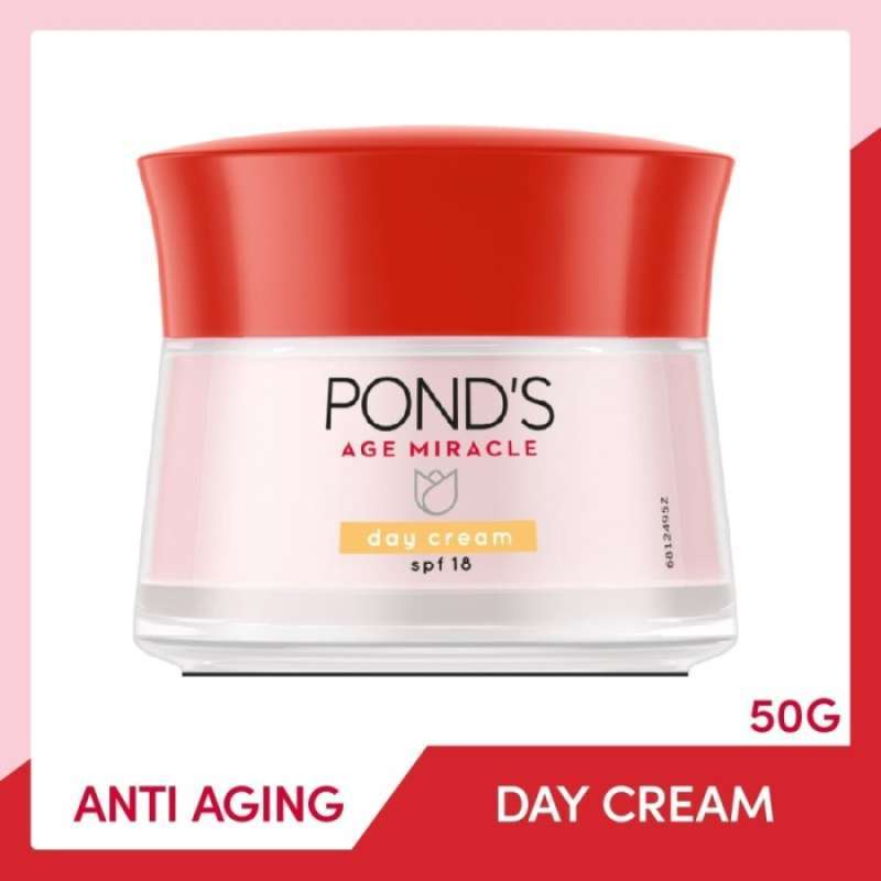 Promo Ponds Age Miracle Retinol Day Cream Youthful Glow 50G