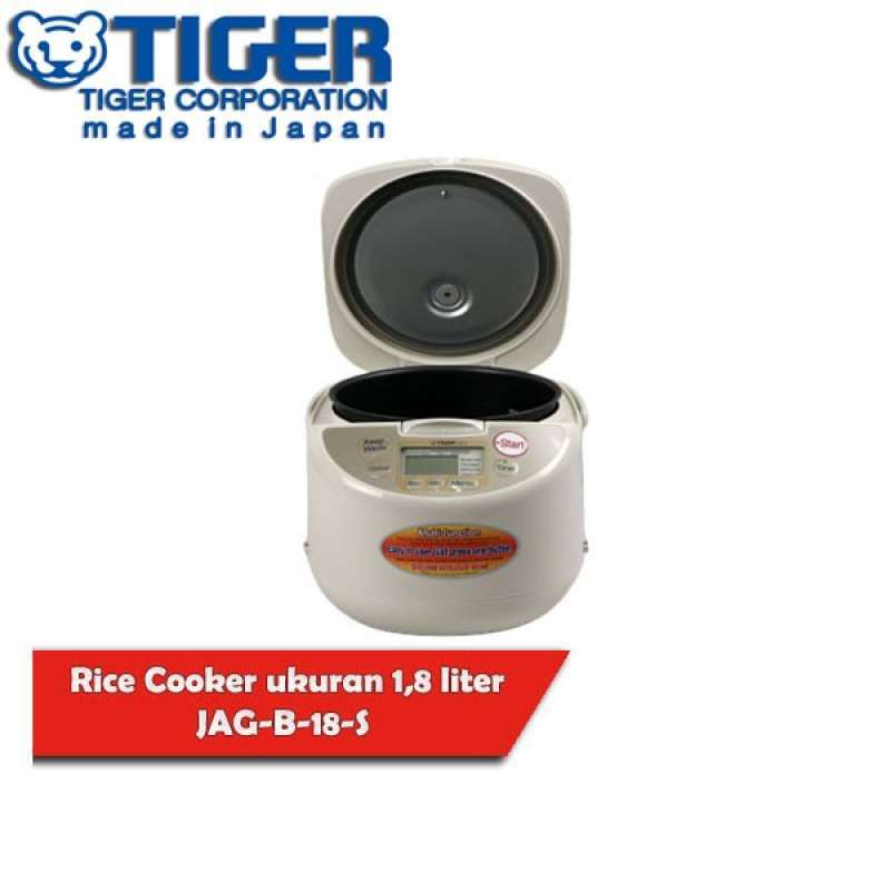 Promo Tiger Rice Cooker ukuran 1,8 liter JAGB18S Diskon 6 di Seller