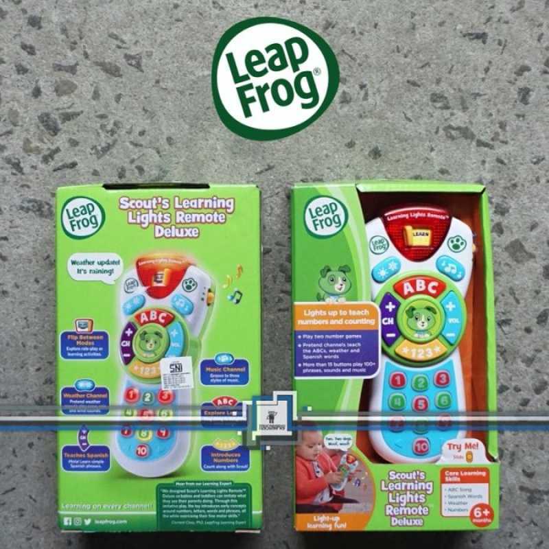 Promo LeapFrog Scouts Learning Lights Remote Deluxe Leap Frog Scout's
