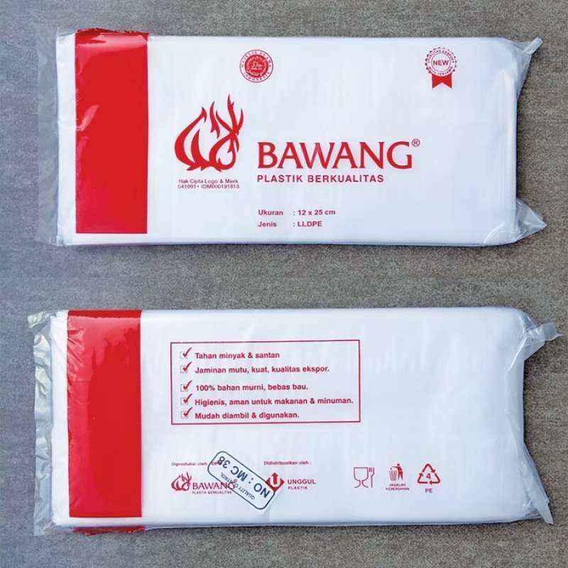 Jual Plastik Pe Cap Bawang / Kantong Plastik Makanan - Ukuran 1/2 Kg Di ...