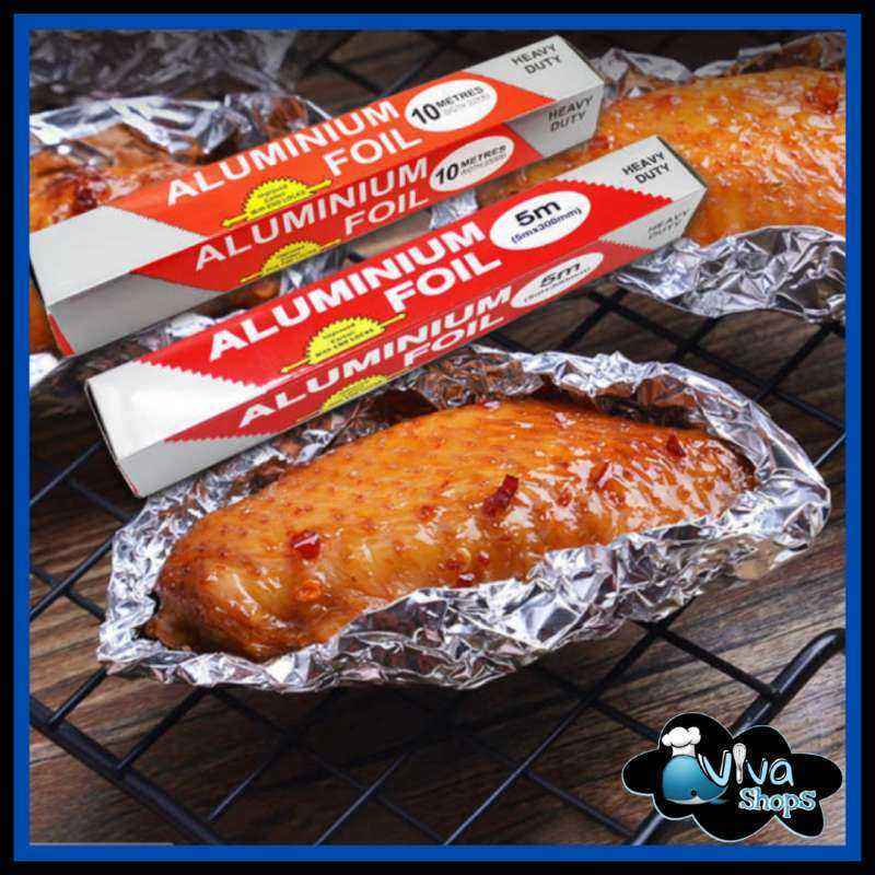 Jual KERTAS ALUMINIUM FOIL ROLL UNTUK MAKANAN / Kertas Alumunium Foil
