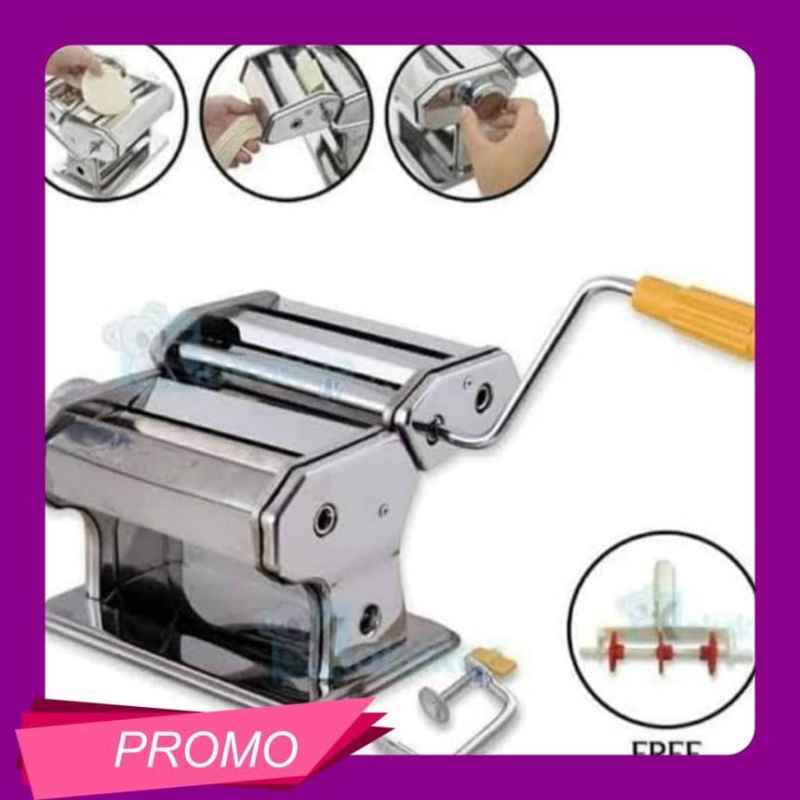 Jual Pasta Maker Alat Penggiling Gilingan Mie Molen Pasta Noodle maker