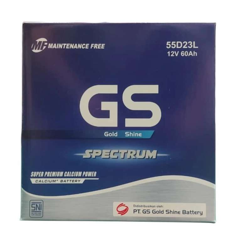 Jual Aki Mobil GS Gold Shine 55D23L MF Aki Serena,Xtrail,Camry,Alphard