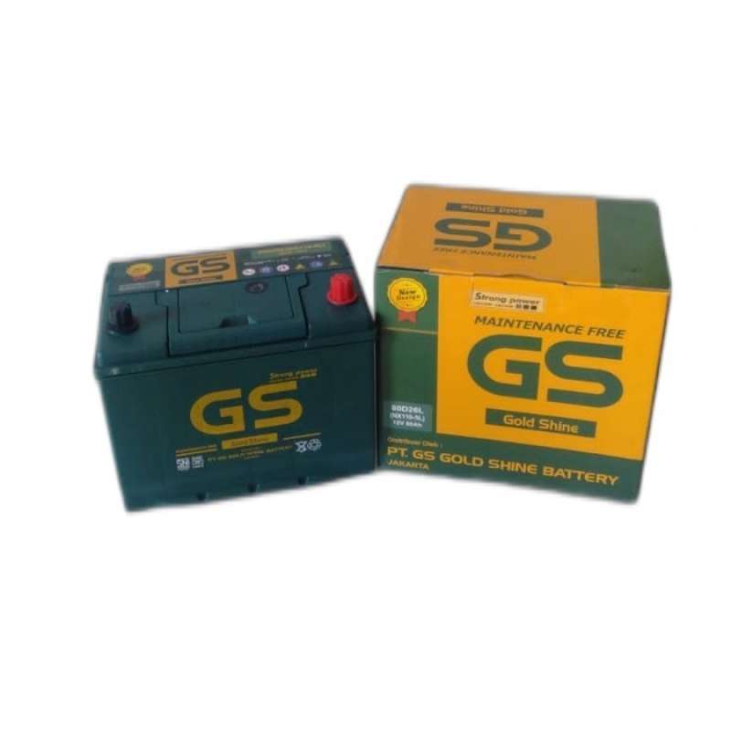 Jual Aki mobil GS Gold Shine 80D26L (Pajero Sport,Fortuner innova