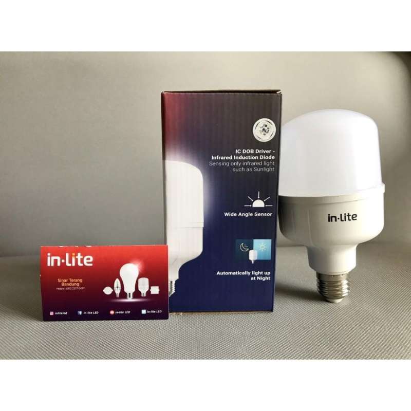 Light Sensor Inlite Jual Lampu Led Capsule Sensor Cahaya Inlite 20W 20 Watt - Insm055 Di ...