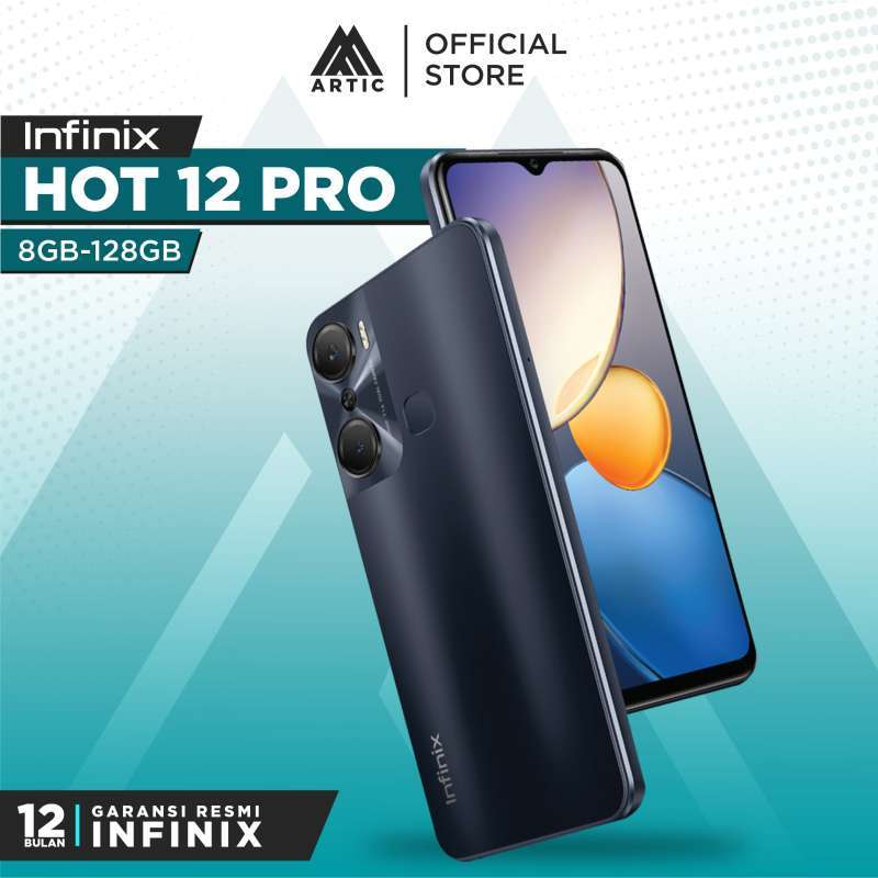 Jual Infinix Hot 12 Pro 8/128 Ram 8 Rom 128 Gb 8gb 128gb Android Black ...