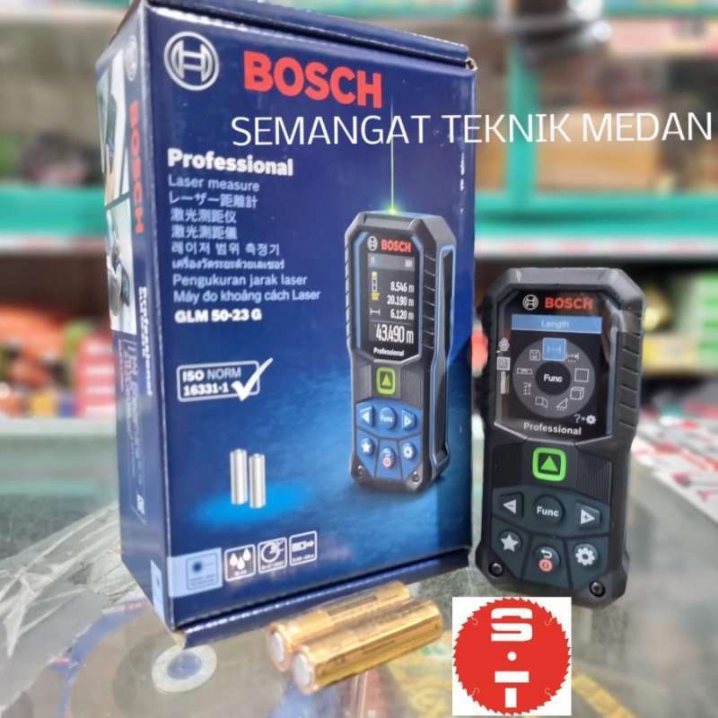 Jual Glm50-23g Meteran Laser Digital 50m 50 M Meter Bosch Glm 50 23 G ...