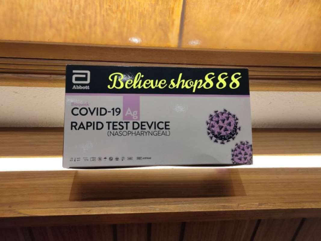 Jual abbott antigen naso bioquick abbott nasofaring isi 25 test