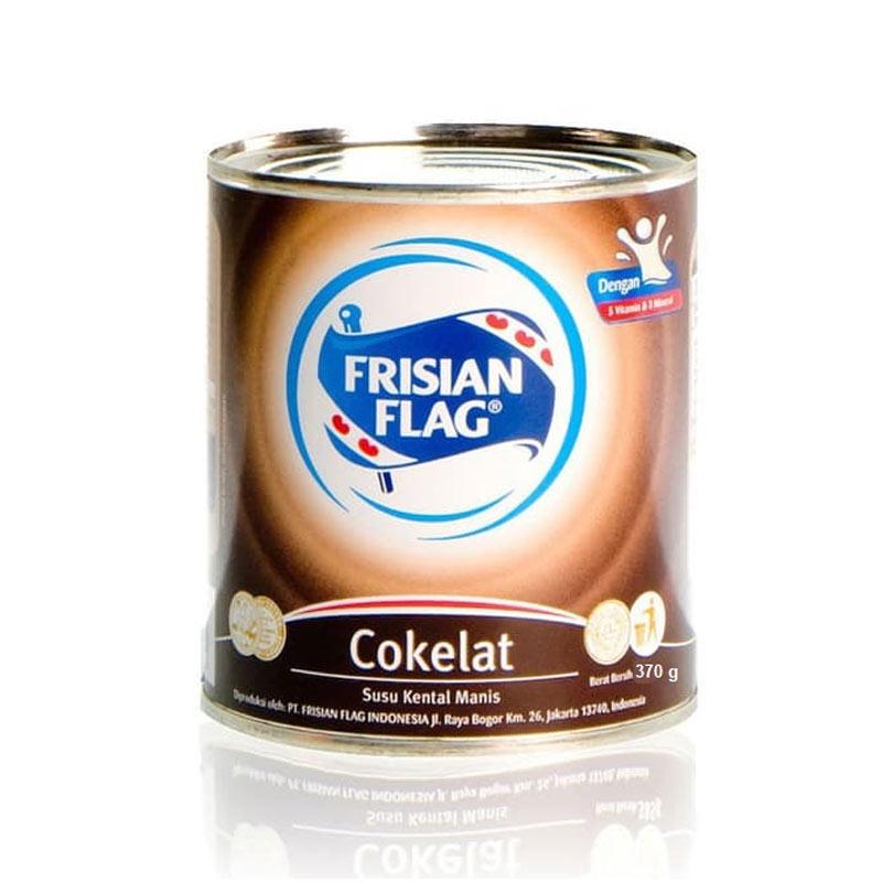Jual Frisian Flag Bendera Coklat Susu Kental Manis [370 g/Kaleng] di