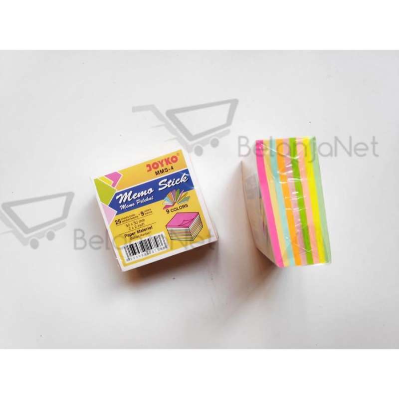 Jual joyko memo stick mms 4 post it sticky notes di seller