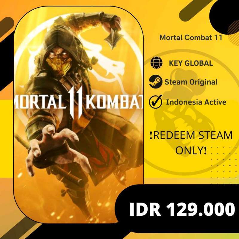 Jual Mortal Kombat 11 Steam Key Original di Seller warunkgame.kita ...