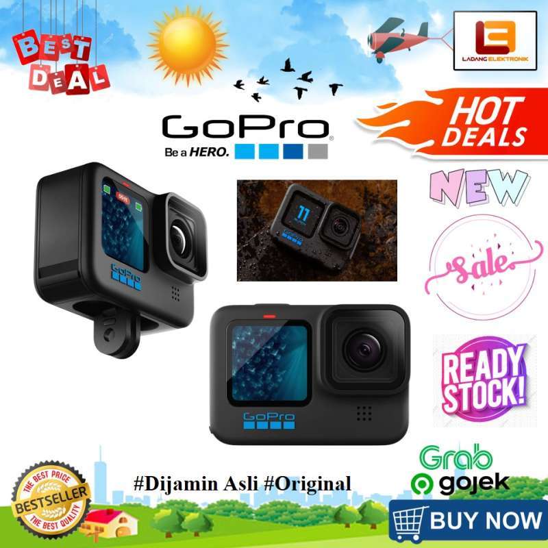 Promo GoPro HERO 11 Hero 11 Black Action Camera - Garansi RESMI Diskon ...