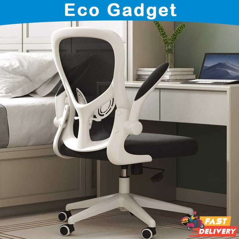Jual HBADA Kursi Kantor Mesh Ergonomic Office Chair Flipup Arms