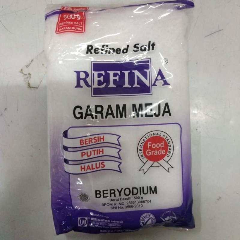 Jual Refina GARAM meja 500 g di Seller ANTO FROZEN FOOD SARASWATI ...