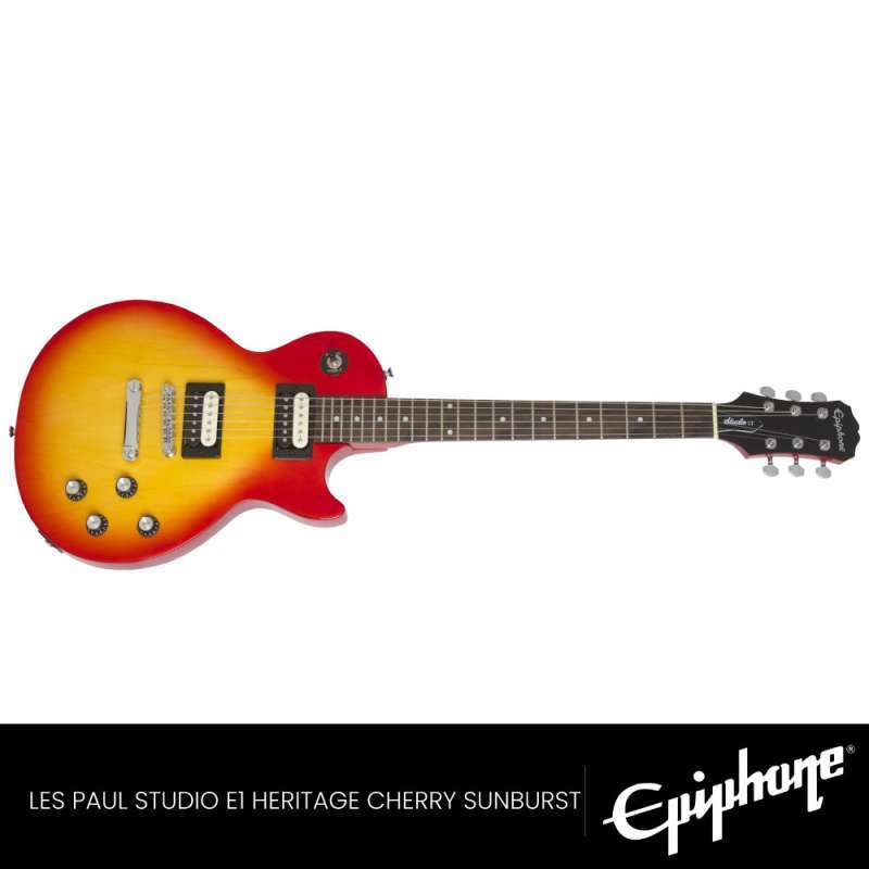 Jual Epiphone Les Paul Studio E1 Heritage Cherry Sunburst Electric