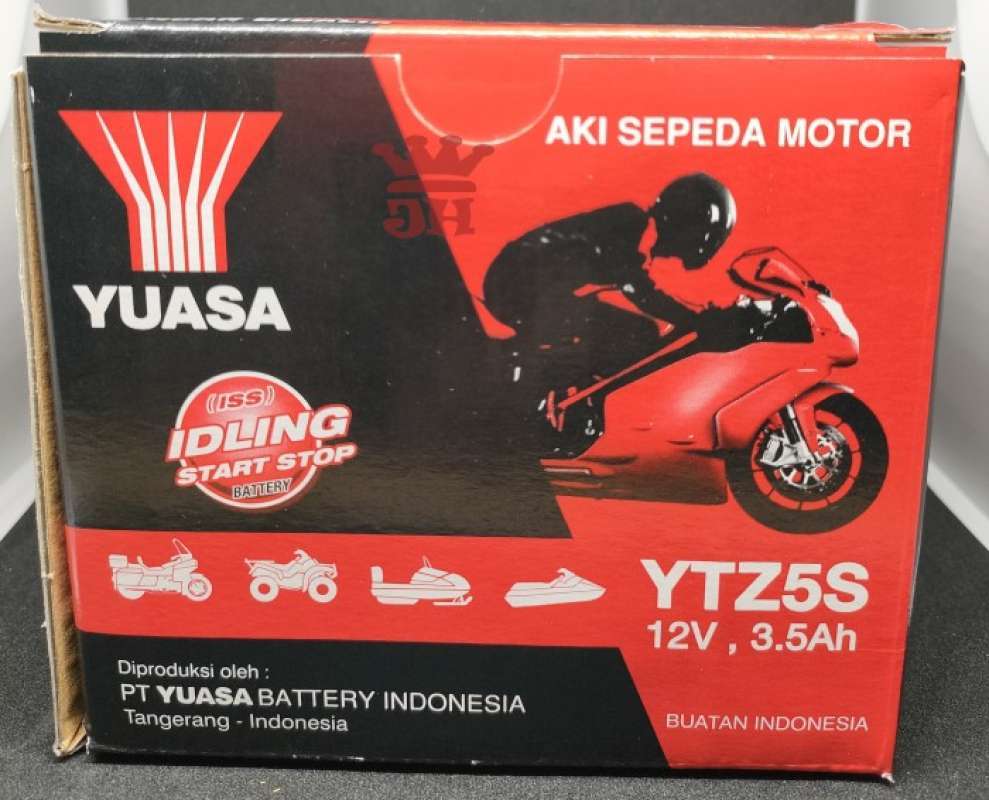 Jual Aki YUASA YTZ5S Aki Kering, motor Vario 110, Mio Soul GT, Beat