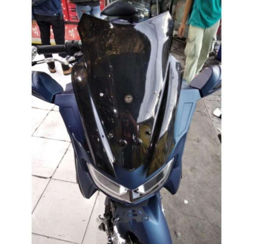 Jual Windshield Nmax 155 Old Black Series Mhr Visor Nmax 155 Old Mhr di