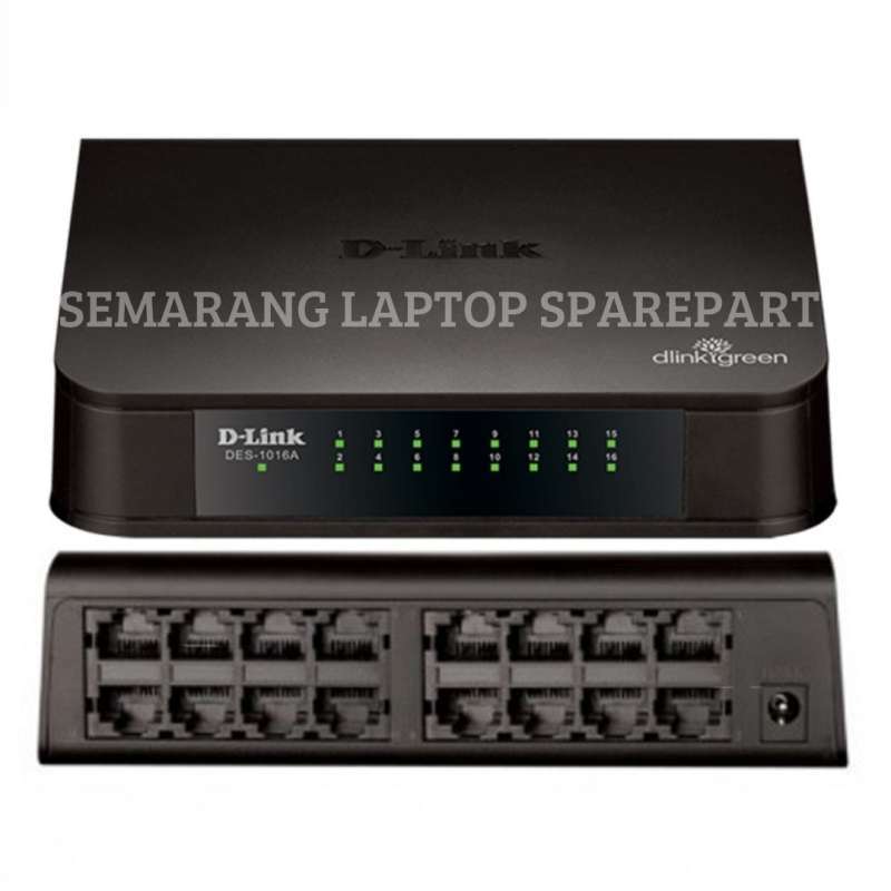 Jual DLINK DES 1016A Switch Hub Gigabit 16 Port Desktop Bagus di Seller SEMARANG