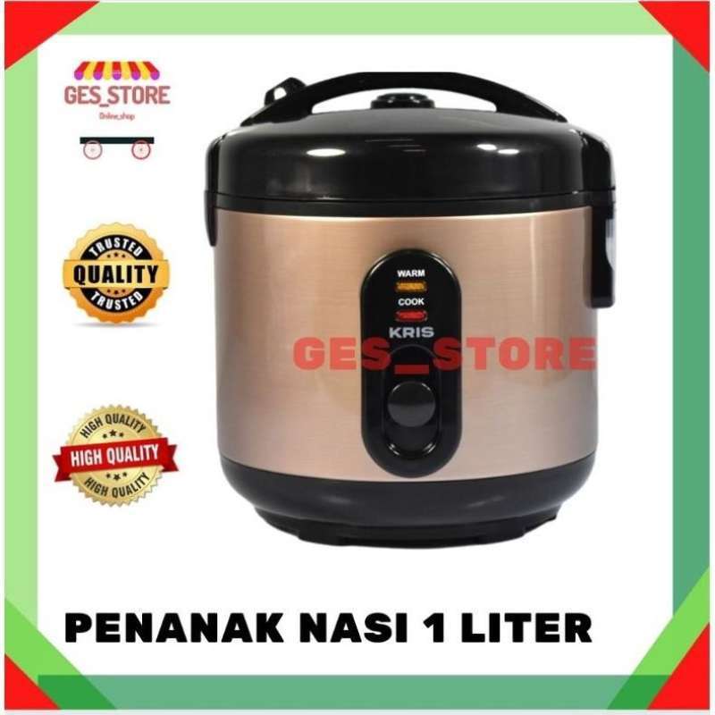 Jual Kris Rice Cooker 1 Ltr Dengan Pot Stainless Steel/Pemasak nasi 1
