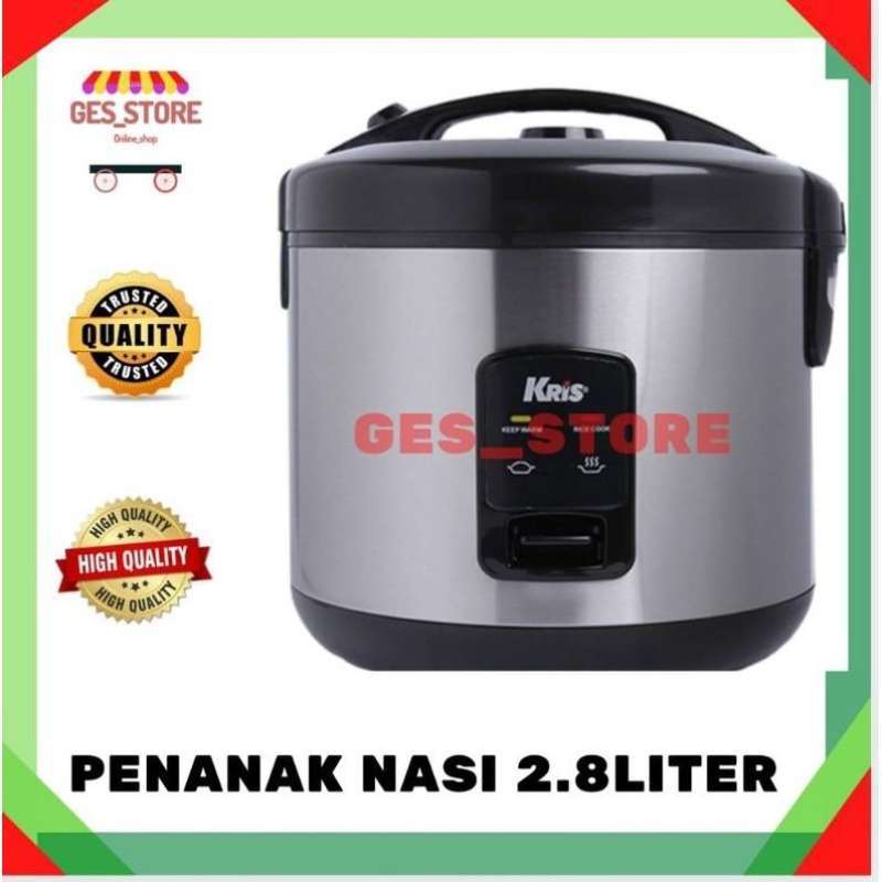 Kris Rice Cooker Jual Kris Rice Cooker 2.8 Ltr - Silver/Penanak nasi 2.8 liter di Seller ...
