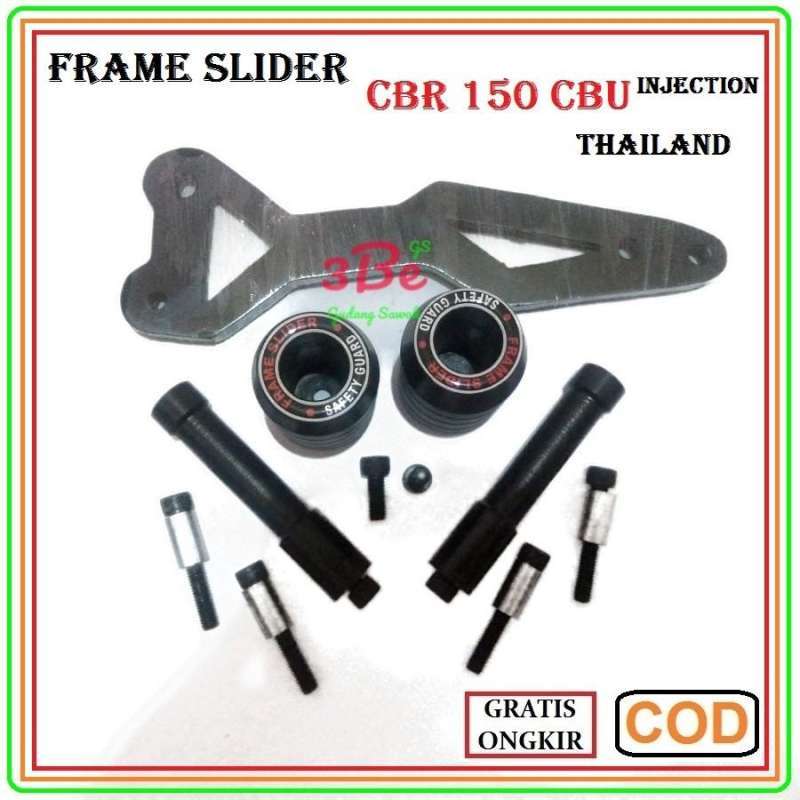 Jual FRAME SLIDER CBR 150 CBU THAILAND PENGAMAN FAIRING BODY MOTOR