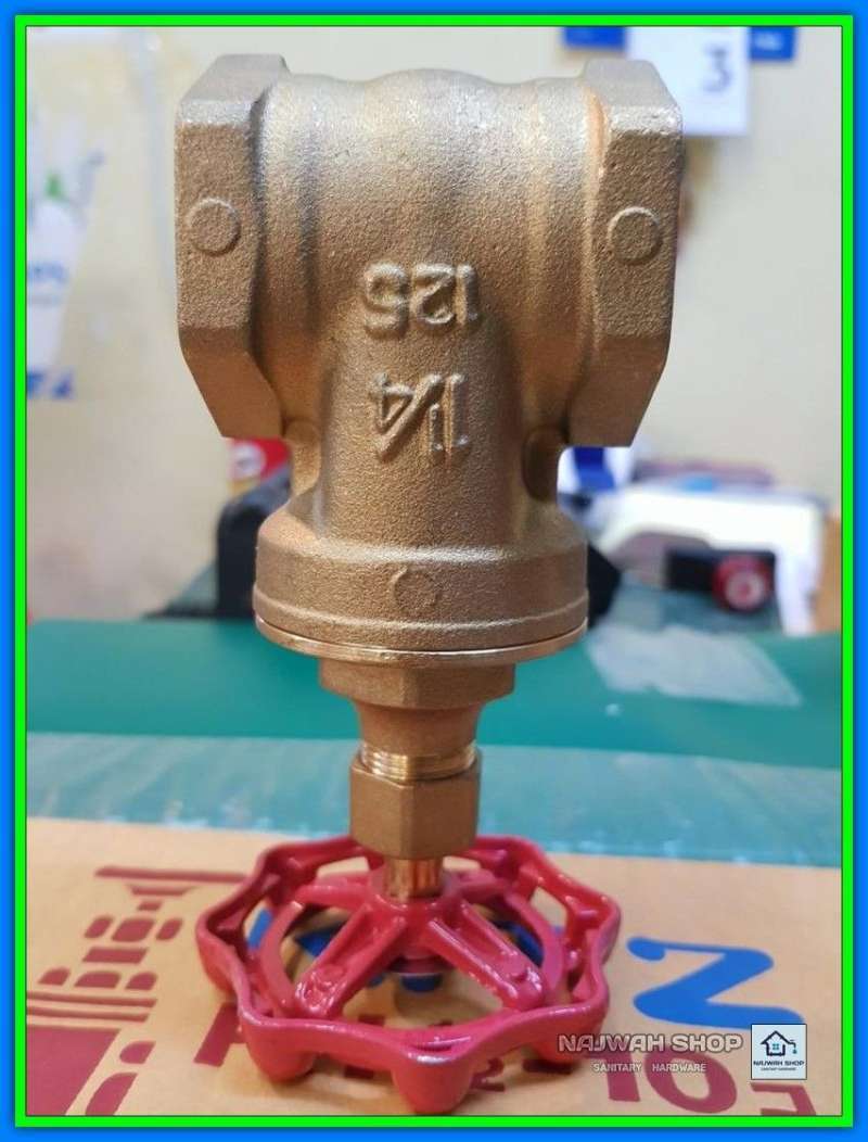 Promo Stop Kran Gate Valve 1 1/4 inch Kitz Non Rising Steam Class 125