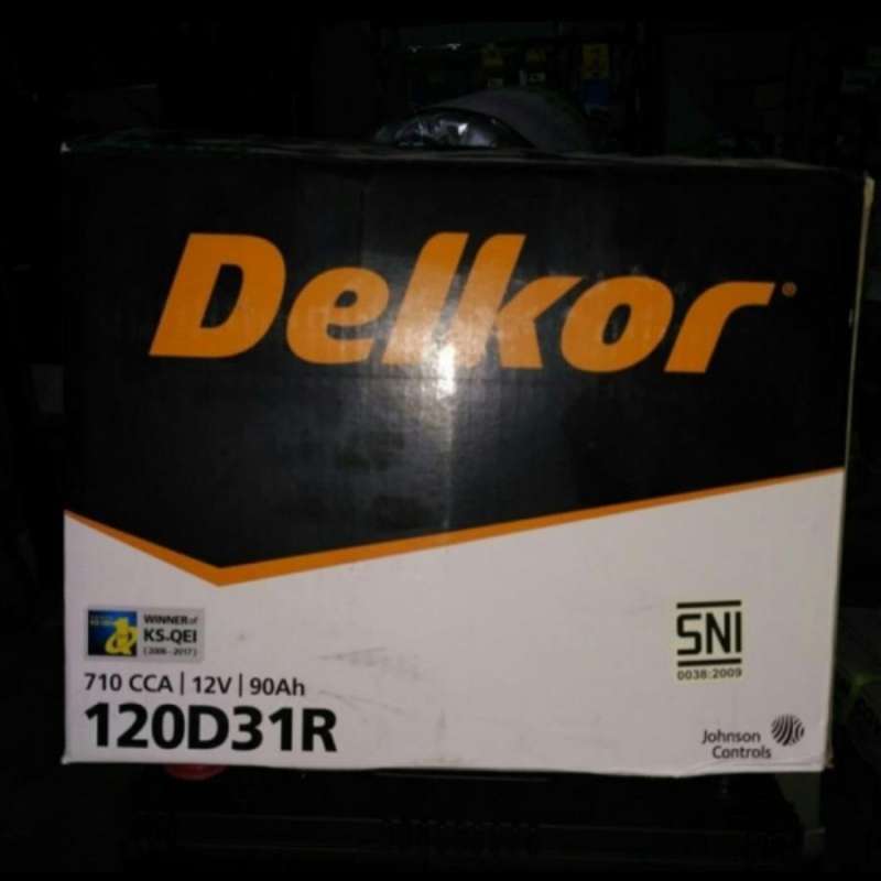 Promo Aki Landcruiser/ Delkor MF 120D31R / 12V90Ah Aki Ford Ranger