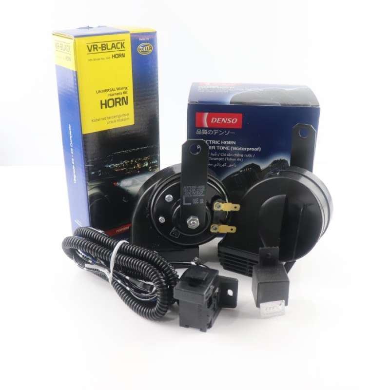 Jual KLAKSON DENSO MODEL KEONG WATERPROOF + KABEL RELAY di Seller