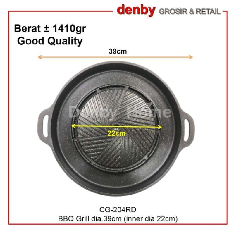 Promo Korean BBQ Grill Pan Panci Hot Pot SteamBoat Shabu Shabu Sukiyaki