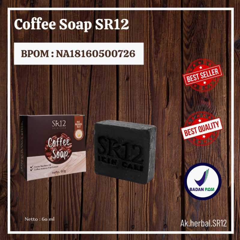 Jual SR12 Sabun kopi Original Kemasan baru Sabun penghilang Flek hitam