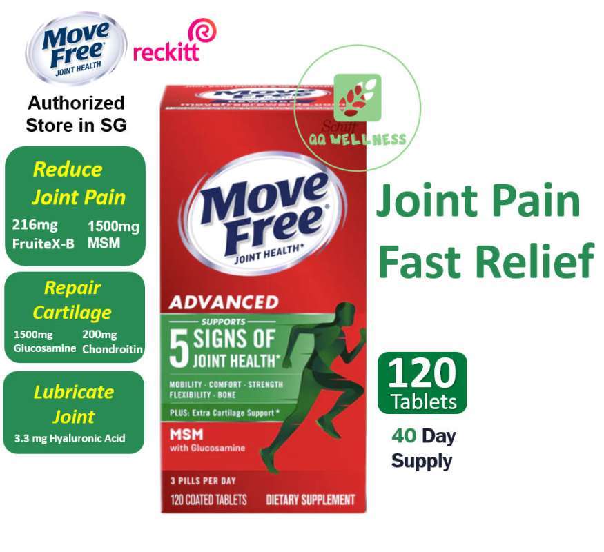 Jual schiff move free joint health advanced glucosamine chondroitin msm