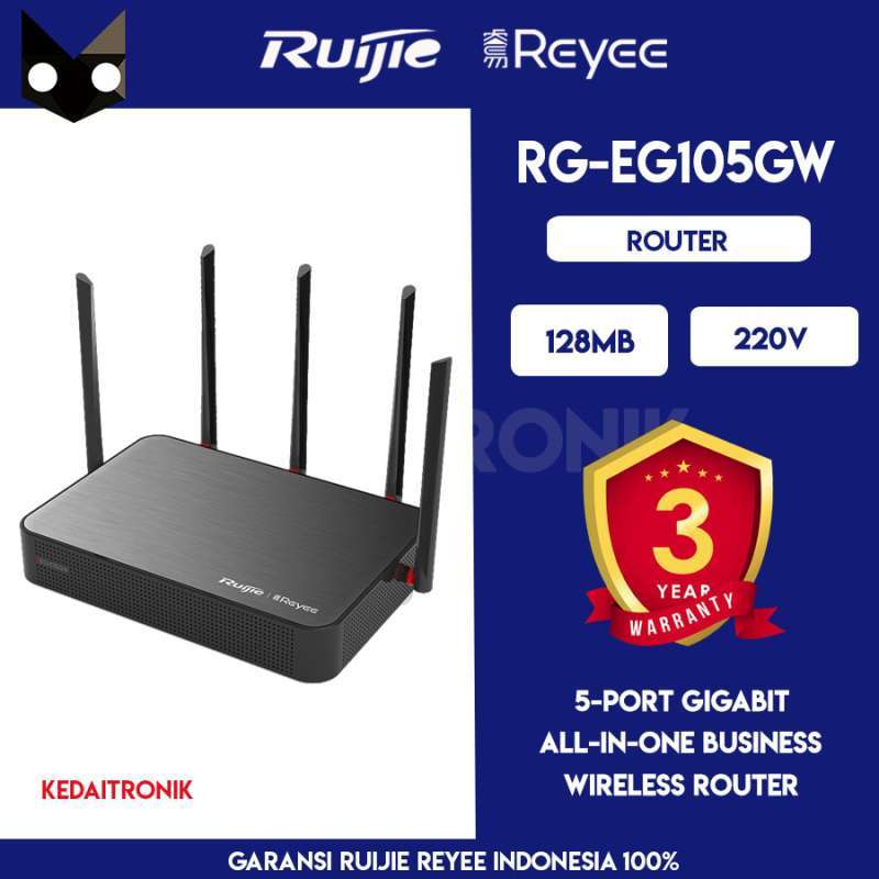 Ruijie Router 105g Jual Ruijie Reyee Rg-eg105gw All-in-one Business Wireless Router Di ...