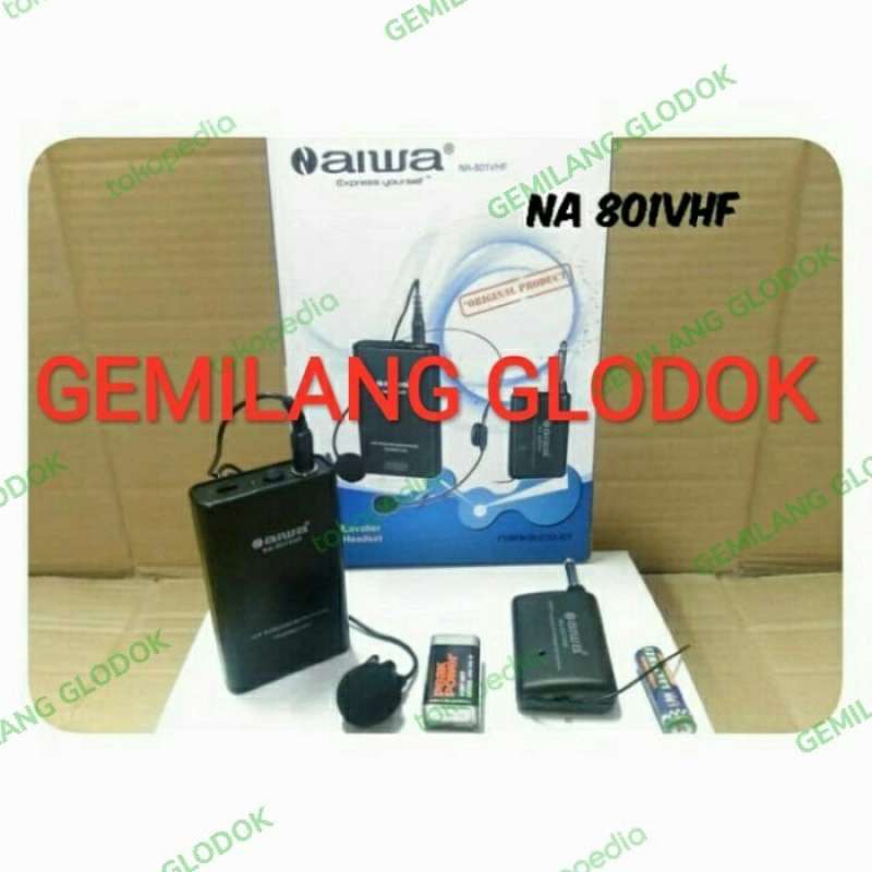 Promo MICROPHONE HEADSET + JEPIT CLIP ON BUAT IMAM//MIC WIRELESS AIWA
