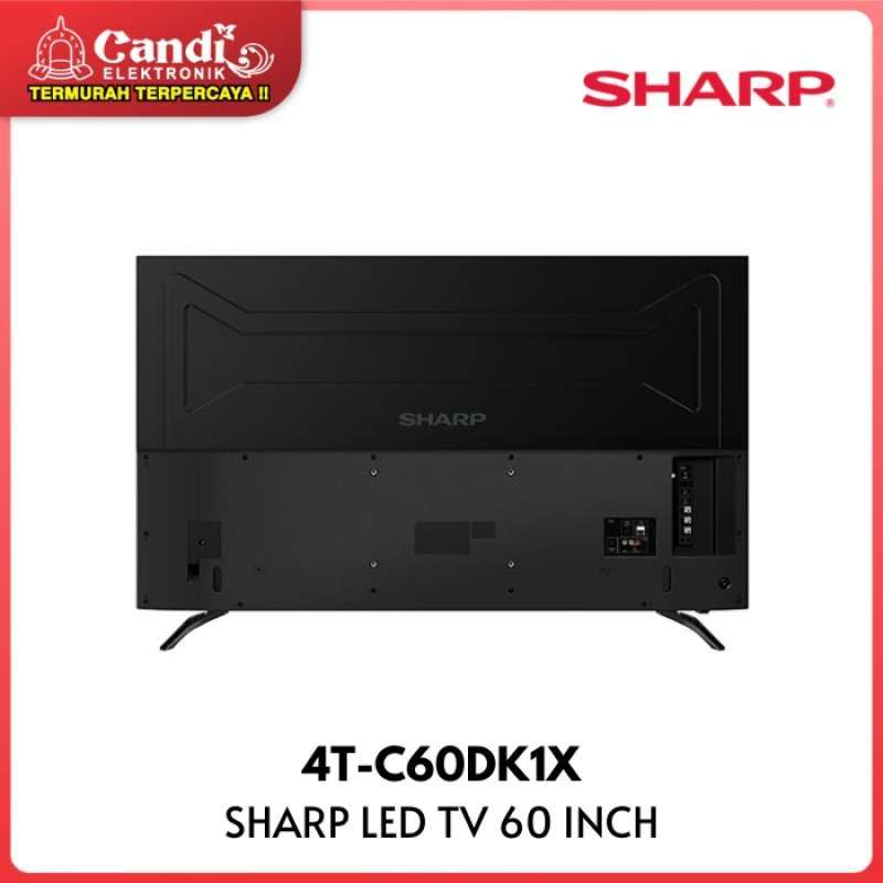 Promo Sharp 4k Ultra-hd Tv Led 60 Inch 4t-c60dk1x Diskon 21% Di Seller ...
