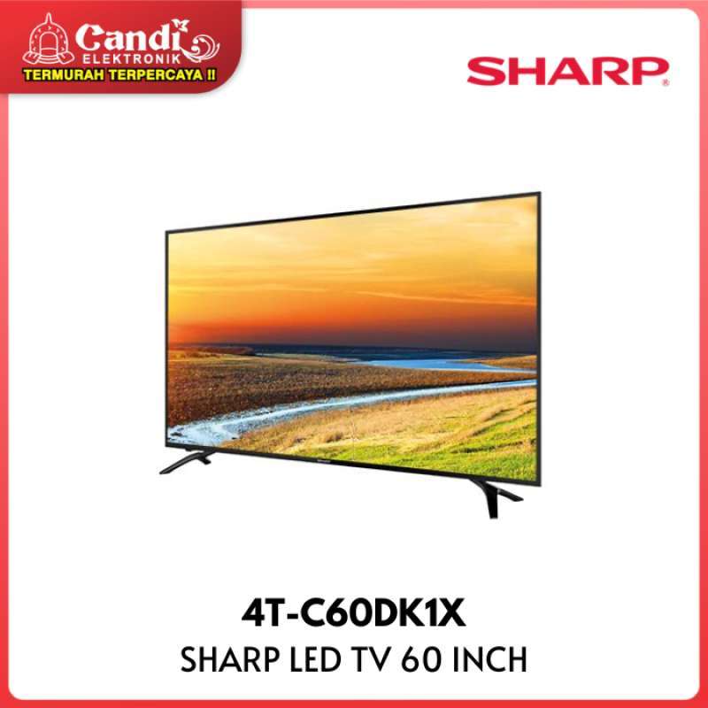 Promo Sharp 4k Ultra-hd Tv Led 60 Inch 4t-c60dk1x Diskon 21% Di Seller ...