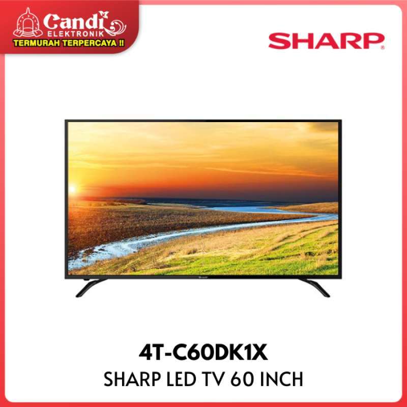 Promo Sharp 4k Ultra-hd Tv Led 60 Inch 4t-c60dk1x Diskon 21% Di Seller ...