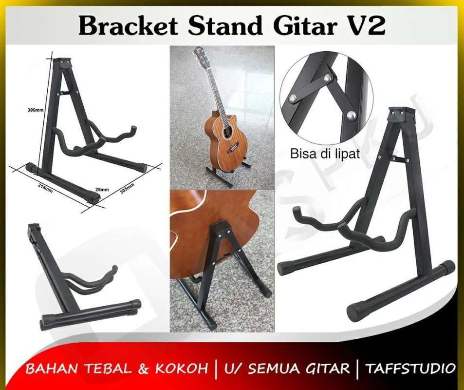 Promo Bracket Stand Gitar v2 Tempat Sandaran Sandar Aksesoris Alat