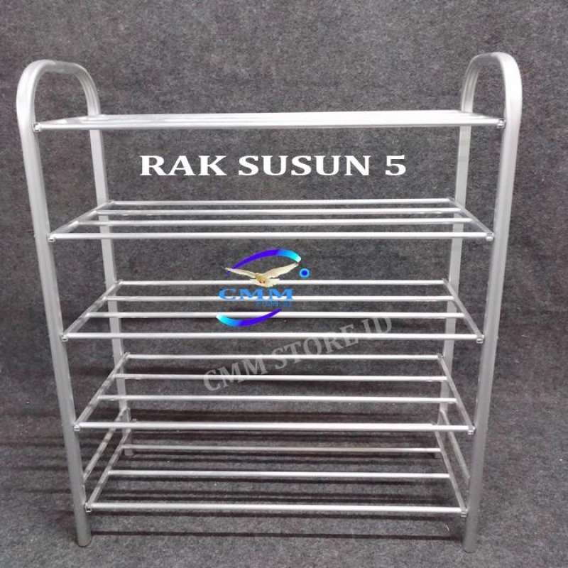 Design Rak Spatu Jual Rak Sepatu Susun Aluminium / Shoe Rack - Susun 2 - Susun 5 di ...