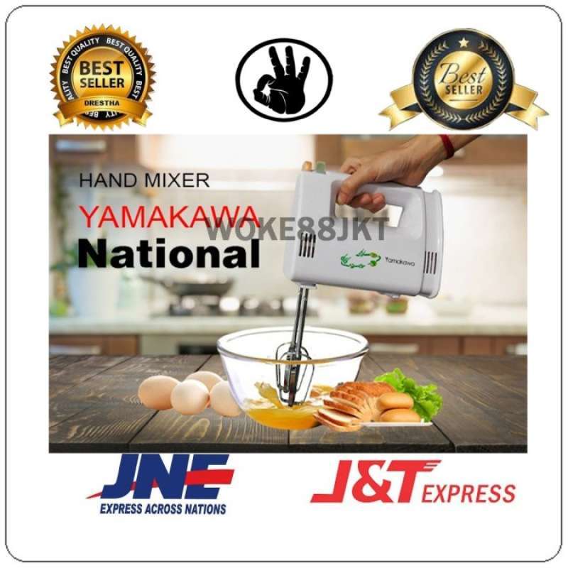 Promo WOKE88JKT Hand Mixer Body Besar yamakawa / scarlett 57 Speed