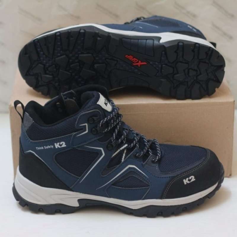 Promo Jual Sepatu Safety Shoes K2 Standar International K2 67 Navy