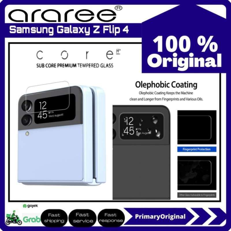 Promo Tempered Glass Samsung Z FLIP 4 FLIP   4 ARAREE SUB CORE Premium