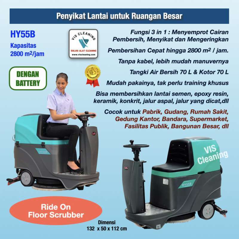 United Rental Scrubber Rideon Harga Scrubber Ride On 🔥 Terbaru, Spesifikasi, & Kredit Juli 2026