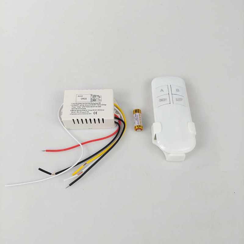 Jual GLO - YAM Wireless Remote Control Lampu Rumah 2 Way - YAM802 Warna ...